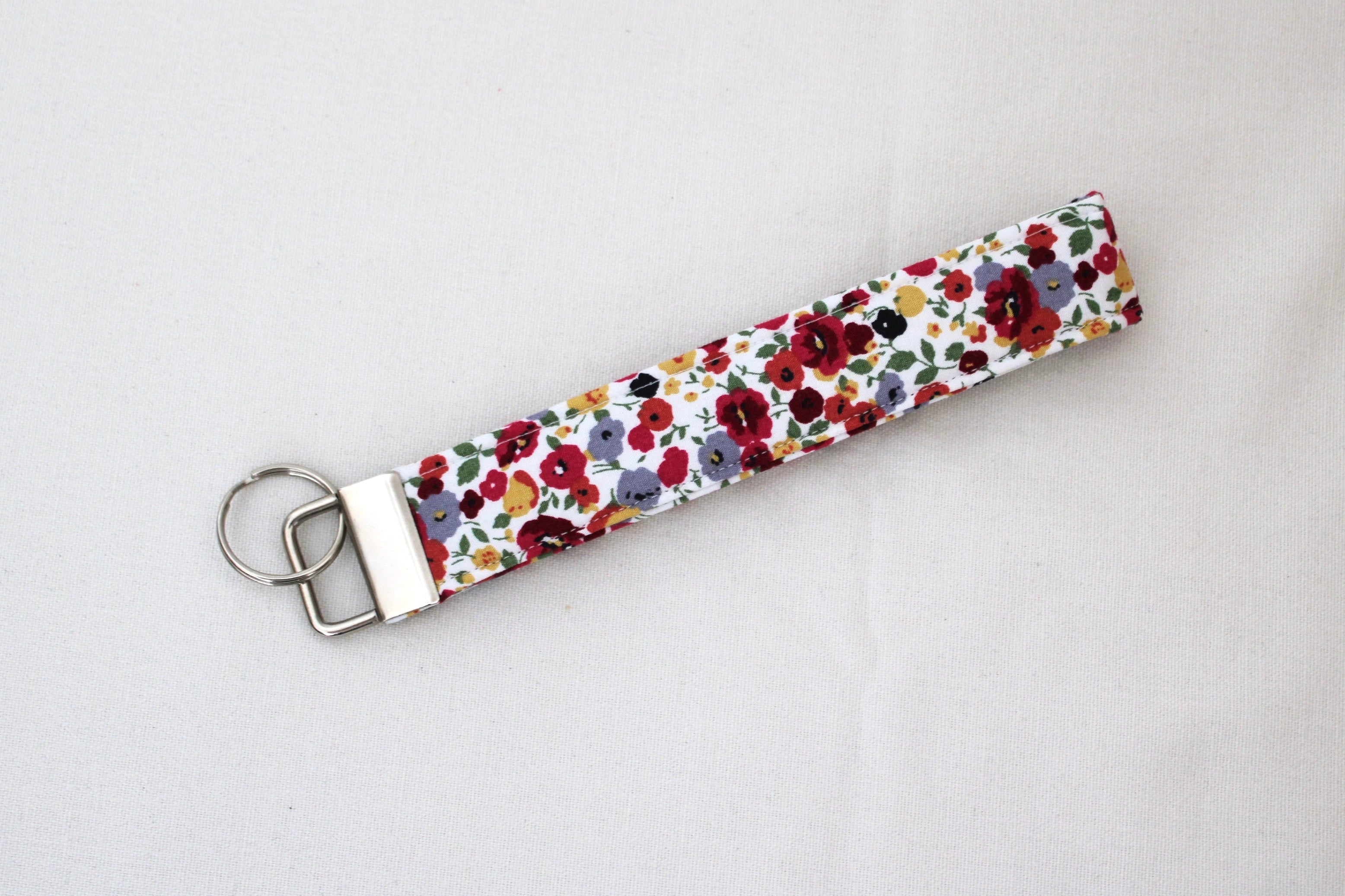 Poppy Keychain Wristlet