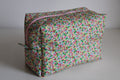 Multi Floral Pink Large Cosmetic Bag