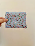 Blue Ditsy Floral Coin Purse