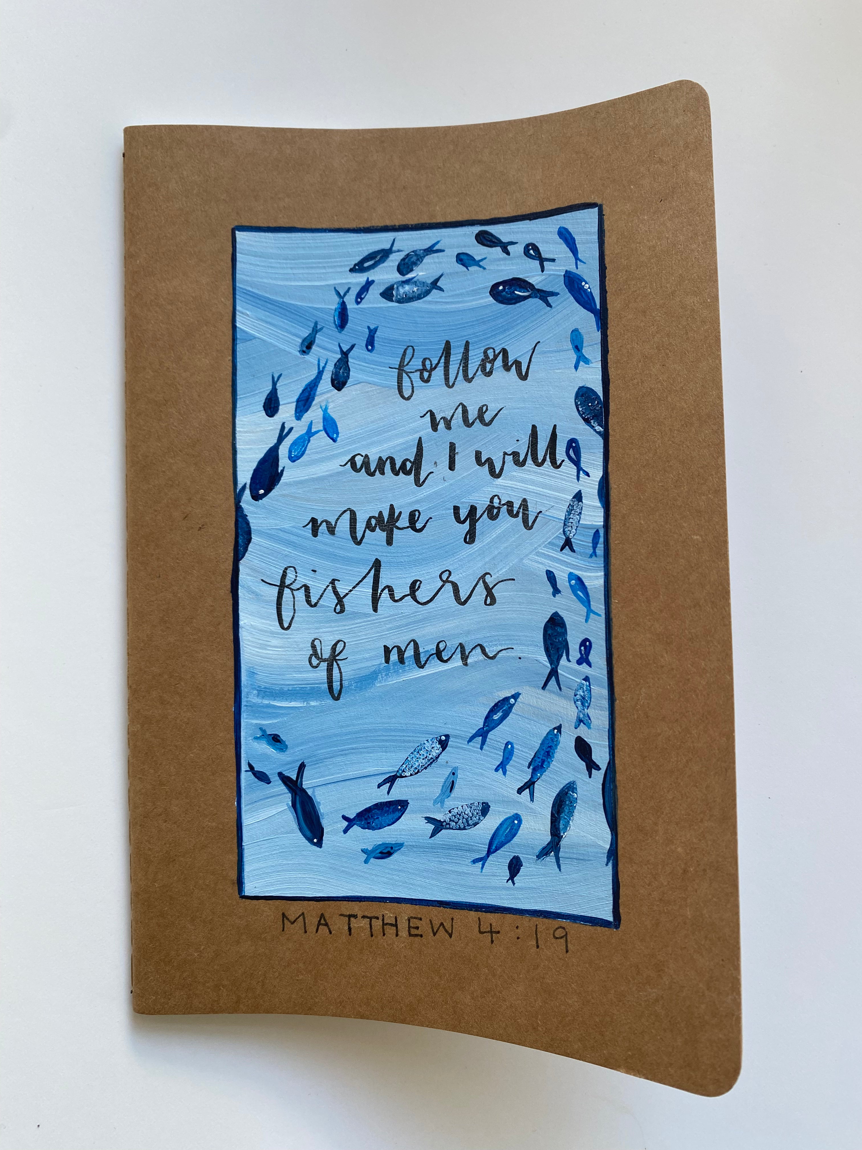 Fishers of Men - A5 lined notebook
