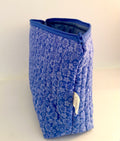 Blue Floral Pouch
