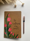 He restores my soul- A5 Lined Notebook