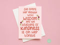 A6 Greeting Card- Proverbs 31