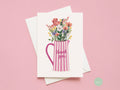 Thank You - Vase of flowers